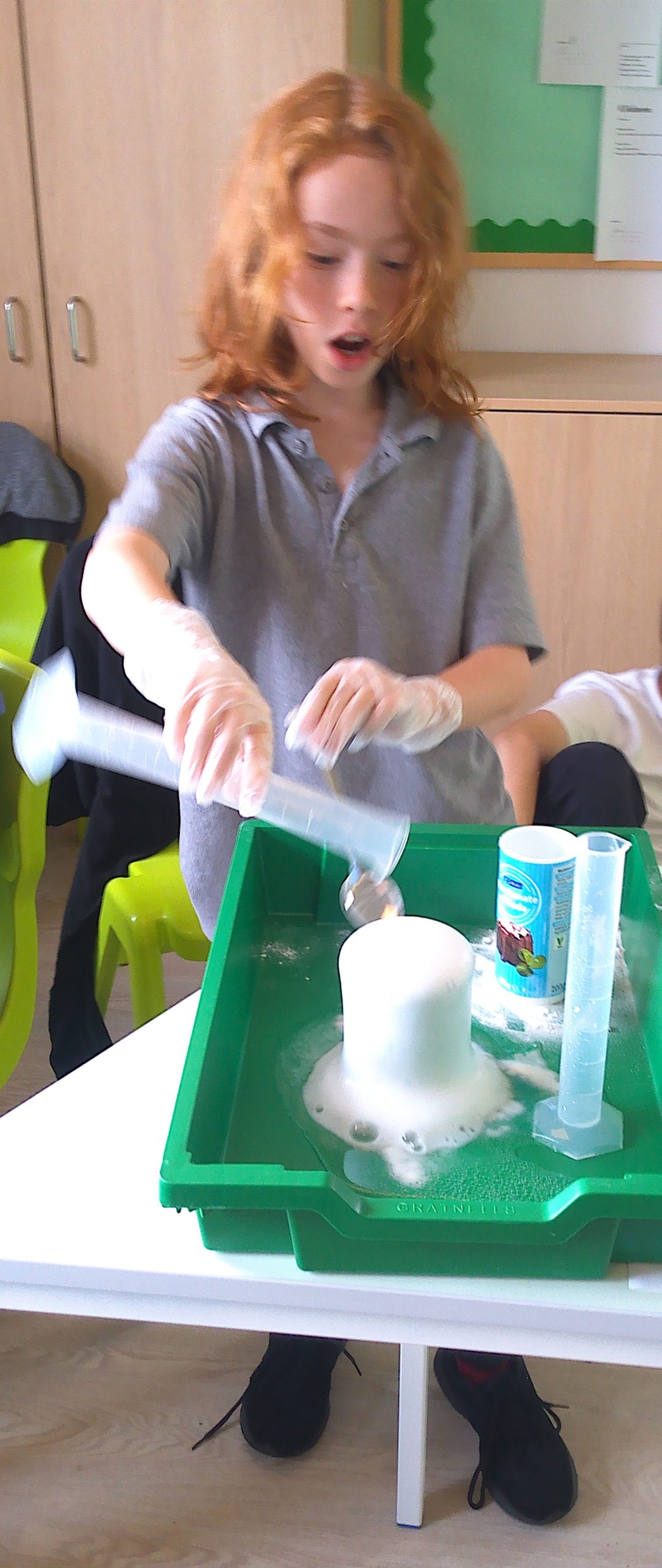 Science meets spooky fun at Allerthorpe Special Educational Needs School, where learners explore a Halloween fizz experiment, sparking excitement and wonder as they watch bubbling reactions.