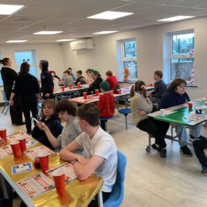 A joyful Christmas celebration bringing learners together for a festive meal at Allerthorpe SEN School.